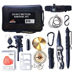 1 Person Emergency Kit / Survival Backpack for 72 Hours for Emergencies 4 Colors