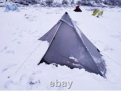 1 Pro Tent 3/4 Season 23090125cm 2 Side 20d 1 Person Light Weight Camping Tent