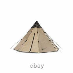 10' x 10' Teepee Tent for Adults Outdoor Camping, 2-Person, Instant E