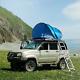 2 Person All Season Camping Tent Car Roof Top Tent with Ladder Hiking Outdoor