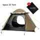 2 Person Camping Tent Waterproof Backpacking Tent 2 Layer Outdoor Hiking Tent