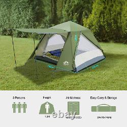 2 Person Outdoor Camping Backpacking Tent Portable Shelter Family Tent Hiking