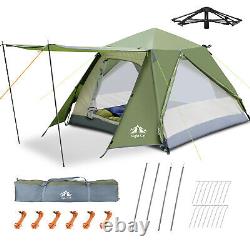 2 Person Outdoor Camping Backpacking Tent Portable Shelter Family Tent Hiking US