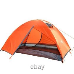 2 Person Tent Lightweight Backpacking Tents Family Hiking Camping Aluminum Tent