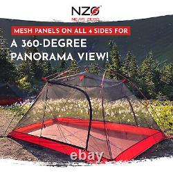 2-Person Ultralight Backpacking Tent, Premium Materials, Freestanding, 2 Doors