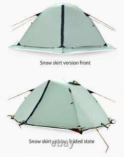 2Person Waterproof Camping Tent Outdoor 2Layer Hiking Fishing Beach Tourist Tent