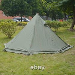 2person Tent Ultralight Winter Camping Rodless Tent with Snow Skirt Chimney Hole