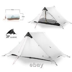 3F Outdoor Ultralight 1&2 Person Single Tent 3 Season Camping Tent Lightweight
