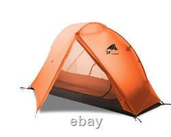 3F UL GEAR Camping Tent 1 Person 3-4 Season 15D Outdoor Ultralight Hiking Backpa