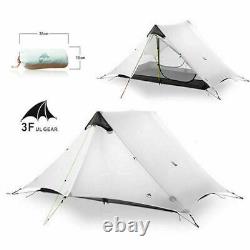 3F UL GEAR LanShan Waterproof 1/2Person Outdoor Backpack Ultralight Camping Tent