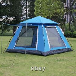 4-5 Person Large Space Automatic Opening Outdoor Camping Tents Waterproof Tent