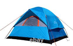 4 Person To Build A Double Deck Family Outdoor Camping Waterproof Travel Tent