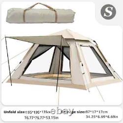 5-8 Person Pop Cloud up 2 Tent Outdoor Waterproof Family Tent