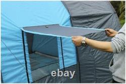 6-8 Person Large Outdoor Double Layer Tent Tunnel Camping Family Travel Tent US