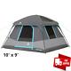 6 Person Cabin Tent Portable Outdoor Camping Shelter Rainfly Family Camp Net