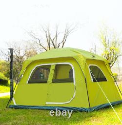 6 Person Waterproof Large Outdoor Glamping Camping Tent UV protection
