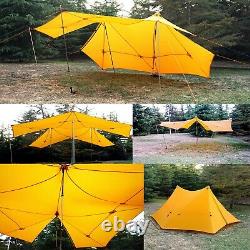 6 Persons Camping Tent Portable Waterproof Room Outdoor Hiking Backpack Fishing