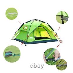 Automatic Camping Tent Family Tent Double Layer Backpacking Tent Hiking Travel