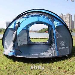 Automatic Pop Up Tent Instant 3-4 Person Camping Waterproof Outdoor Family Porta