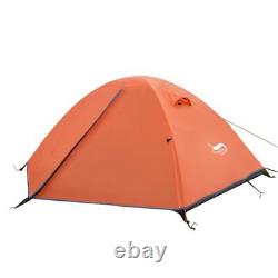 Backpacking Tent 2 Person Aluminum Pole Lightweight Camping Tent for Hiking