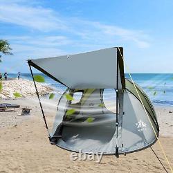 Camping Tent 2-4 Person Waterproof 4 Season Outdoor Hiking Family Tents Shelter