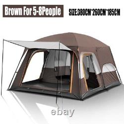 Camping Tent Two Story Outdoor High Quality Family Camping Tent Large Space Tent