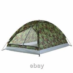 Camping Tents For 2 Person Single Layer Outdoor Portable Camouflage Beach Tents
