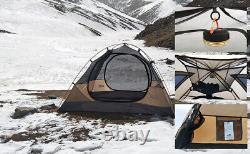 Camppal 2-3 Persons Four Seasons Freestanding Backpacking Mountain Tent MT066