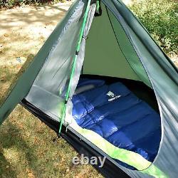 GEERTOP Solo Tent For 1 Person One Pole Easy to Set Up Camping Outdoor Japan New