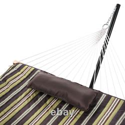 Hammock with Stand for 2 Person 500Lbs with Carrying Case Outdoor Patio Camping