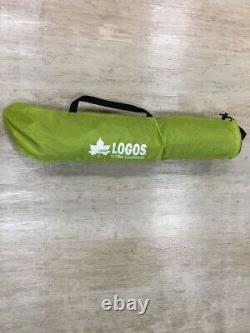 Logos Tent One Touch Single Person Grn Camping Outdoor BBQ Used