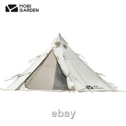 MOBI GARDEN Outdoor Camping Equipment 4 Person Tent Light Luxury Large Space
