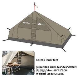 Mobi Garden Outdoor Camping Travel Tent 5-8 People Family Large Space Thick Mat