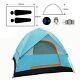 NEW 2022 Outdoor Camping Tent Waterproof Double Layer 3-4 Person 200x200x130cm