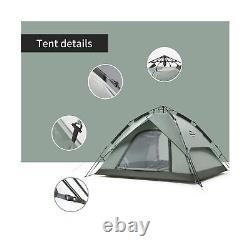Naturehike 3-4 Person Pop Up Tent Outdoor Protable Travelling Hiking Camping