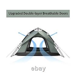Naturehike 3-4 Person Pop Up Tent Outdoor Protable Travelling Hiking Camping
