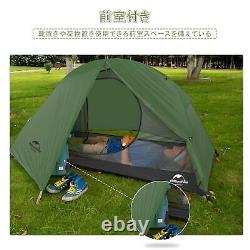 Naturehike Solo Tent for 1 Person With Front Room Japanese Outdoor Camping New