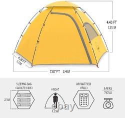 Outdoor 2/4 Person Waterproof Camping Tent