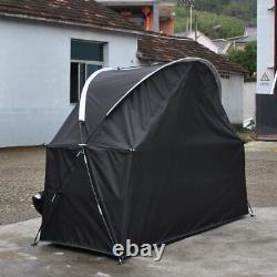 Outdoor Camping Cycling Storage Room Tent Silver Coated Portable Waterproof