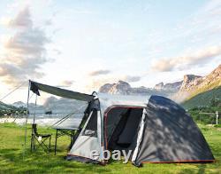 Outdoor Camping Hiking Tents 3-4 Person Dual Layer Sunscreen Waterproof Tent