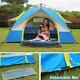 Outdoor Camping Quick Opening Waterproof Tent 3-4 Person Hiking Canopy Shelter