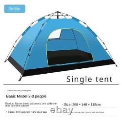 Outdoor Camping Tent 2-3 Person Fully Automatic Tent Flood Control and Disaster