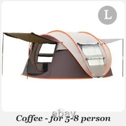 Outdoor PopUp Tents for Camping Waterproof Family Tent Travel Hiking Backpacking