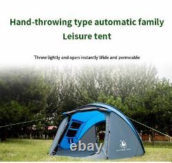 Outdoor automatic tents throwing popup waterproof camping hiking tent waterproof