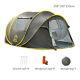 Outdoor portable waterproof 2-4 person Instant Pop Up automatic camping tent
