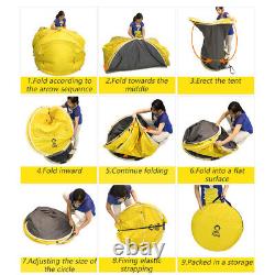 Outdoor portable waterproof 2-4 person Instant Pop Up automatic camping tent