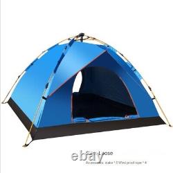 Pop Up Tent 2-3 Person Camping Tent Waterproof Hiking Canopy Shelter For Outdoor