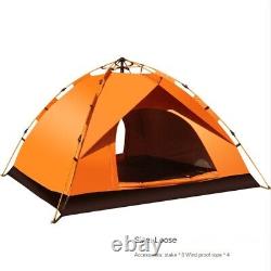 Pop Up Tent 2-3 Person Camping Tent Waterproof Hiking Canopy Shelter For Outdoor