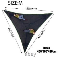 Portable Triangle Hammock Multi Person Aerial Mat Convenient Outdoor Camping New