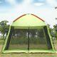 Single Layer 320320240cm Ultralarge 4-8 person Beach Camping Tents Sun Shelter